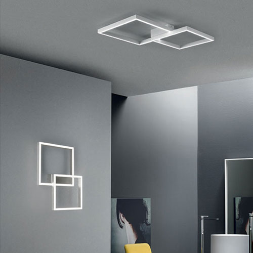 FLAT LED PARETE E SOFFITTO BRAGA ILLUMINAZIONE - Rossi